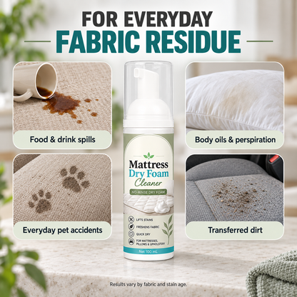 🔥 No-Rinse Mattress &amp; Upholstery Foam Cleaner