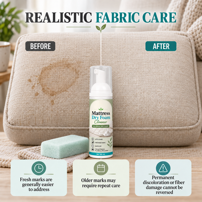 🔥 No-Rinse Mattress &amp; Upholstery Foam Cleaner