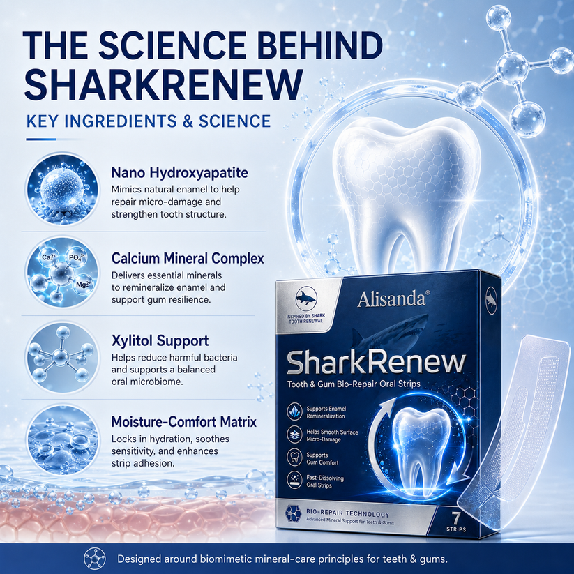 SharkRenew key ingredients and science