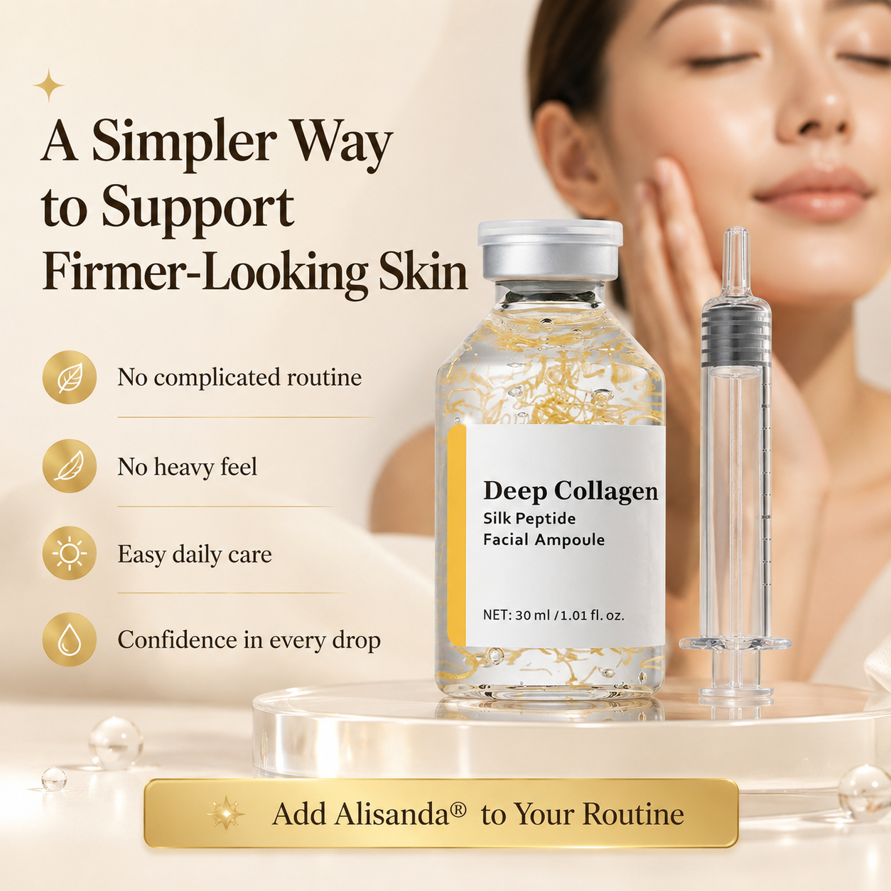 Copper Peptide Collagen Peptide Lifting Ampoule