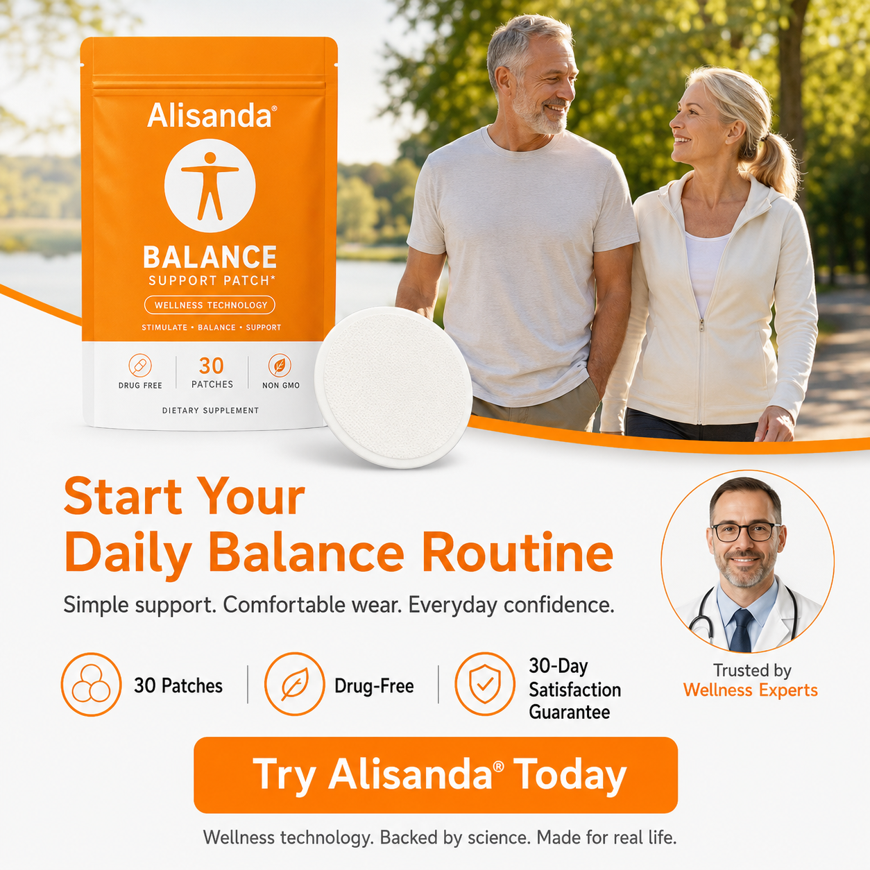 Alisanda® Balance Support Patch