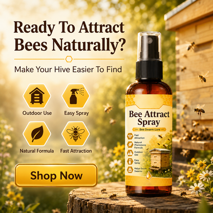 Natural Outdoor Bee Attractant Spray