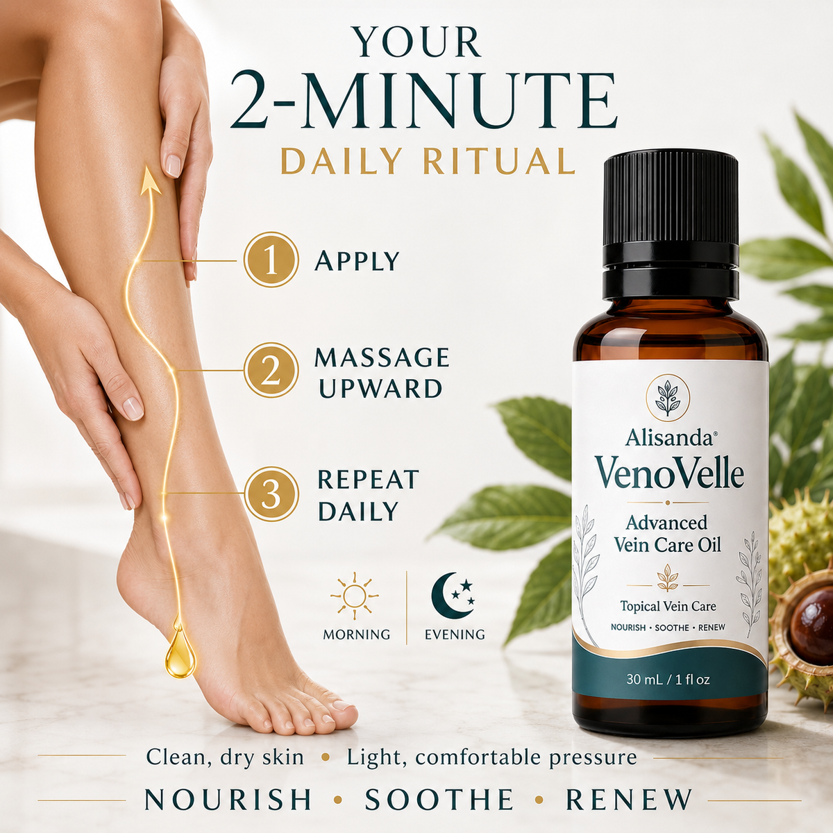 Alisanda® VenoVelle Advanced Vein Care Oil