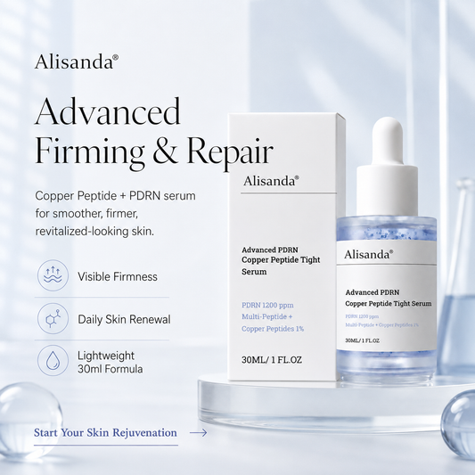 Alisanda® Advanced PDRN Copper Peptide Serum – GHK-Cu with PDRN Serum for Face