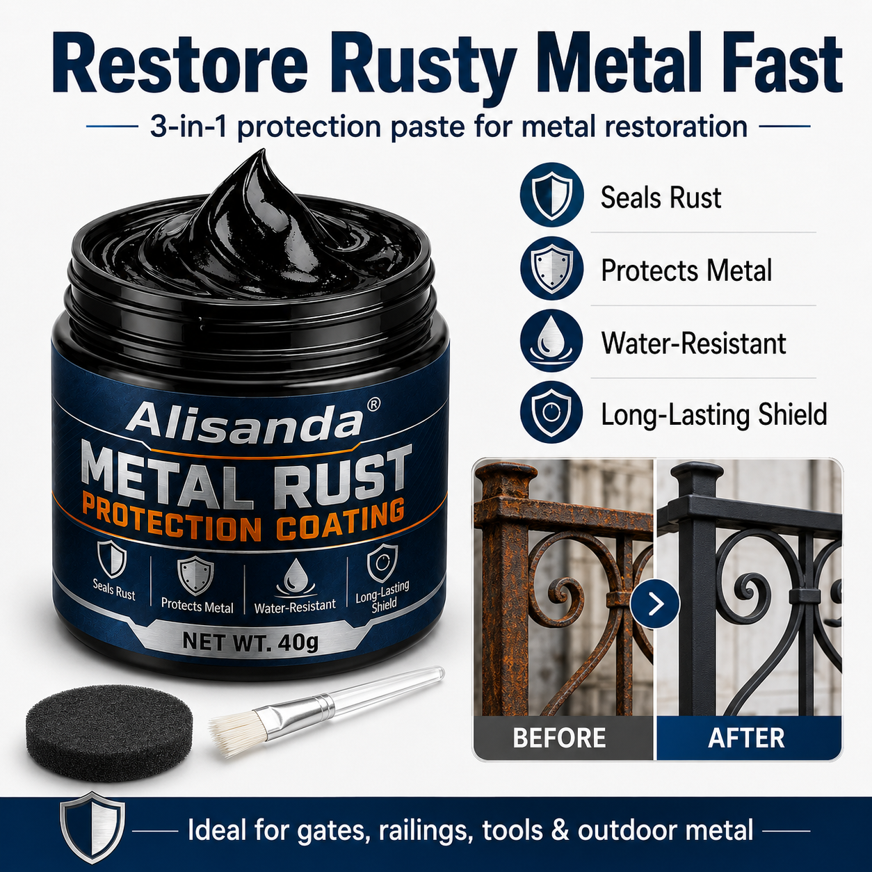 Metal Rust Protection Paste