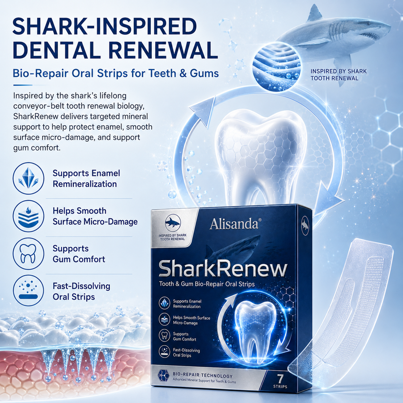 Shark-inspired dental renewal