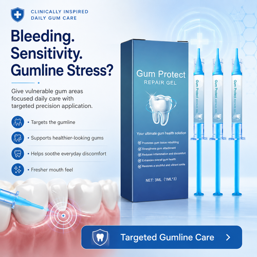 Teeth Whitening & Repair Gel 🦷