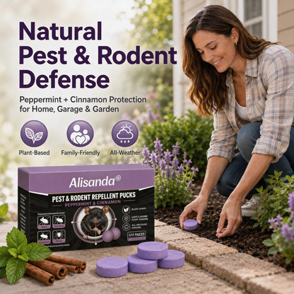 All-Natural Peppermint & Cinnamon Pest & Rodent Repellent Pucks🌿