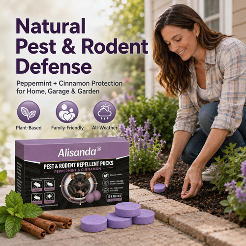 All-Natural Peppermint & Cinnamon Pest & Rodent Repellent Pucks🌿
