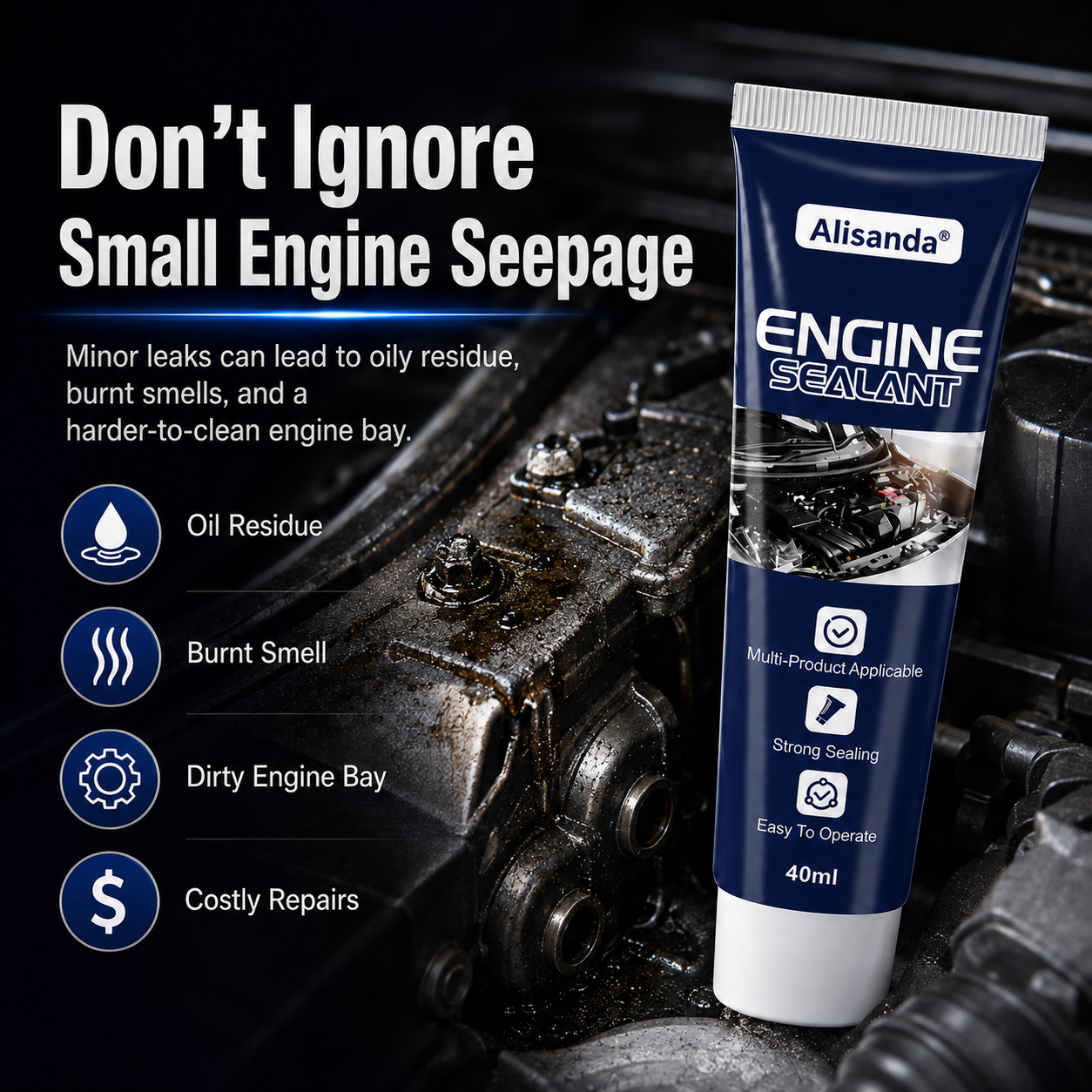 High Temperature Multi-Purpose Automotive Engine Sealant