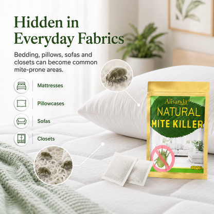 Natural Mite Control Sachet – Plant‑based, non‑toxic & safe around kids & pets