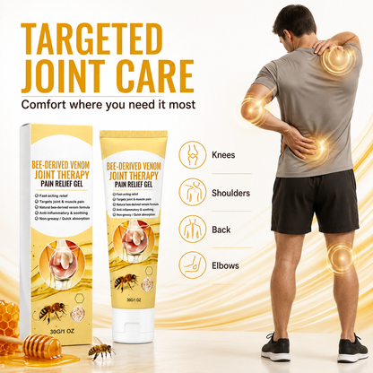 Bee-Derived Venom Joint Therapy Pain Relief Gel