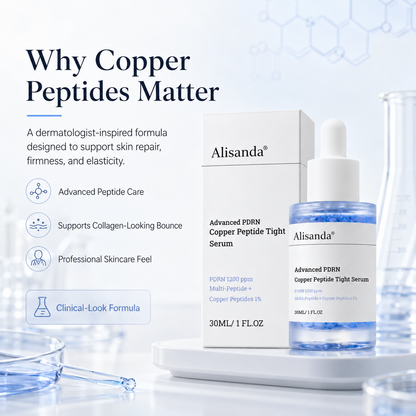 Alisanda® Advanced PDRN Copper Peptide Serum – GHK-Cu with PDRN Serum for Face