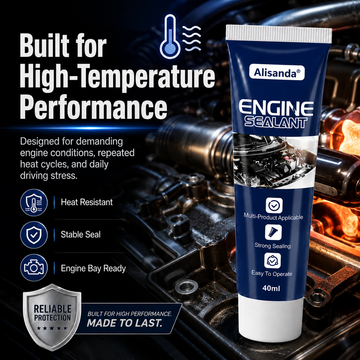High Temperature Multi-Purpose Automotive Engine Sealant