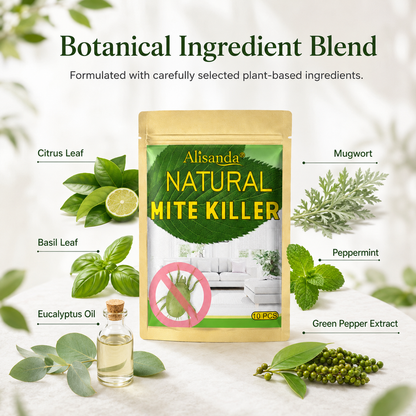 Natural Mite Control Sachet – Plant‑based, non‑toxic & safe around kids & pets