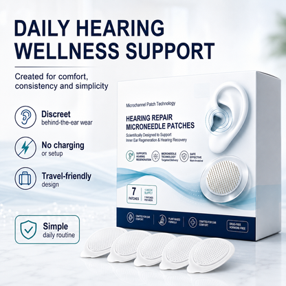 Alisanda® HEARING REPAIR MICRONEEDLE PATCHES