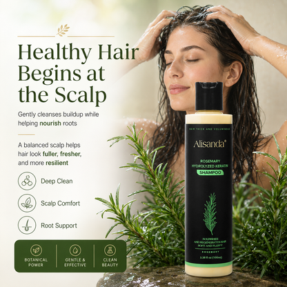 🔥LAST DAY 50% OFF🔥Alisanda® Organic Rosemary Hair Growth Shampoo