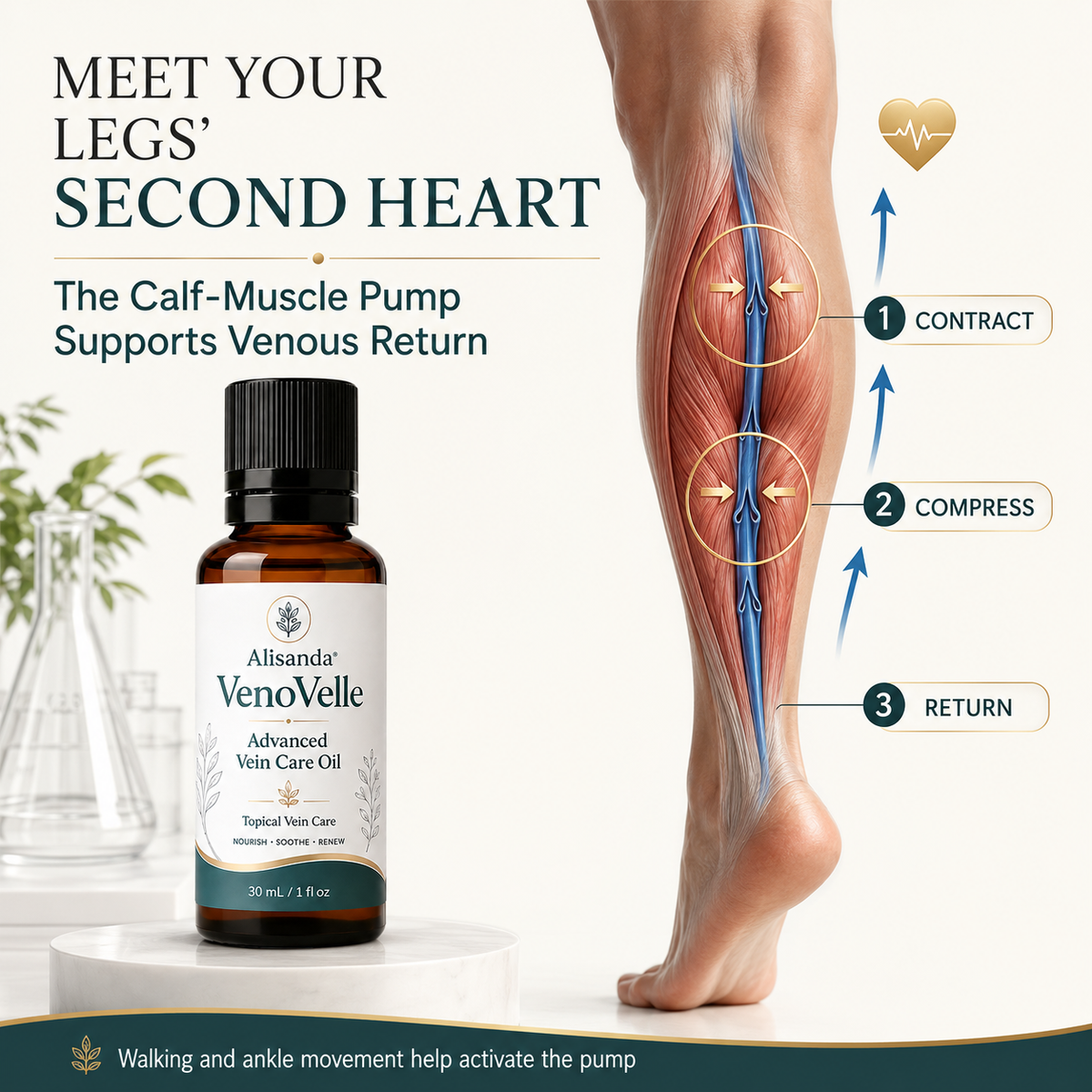 Alisanda® VenoVelle Advanced Vein Care Oil