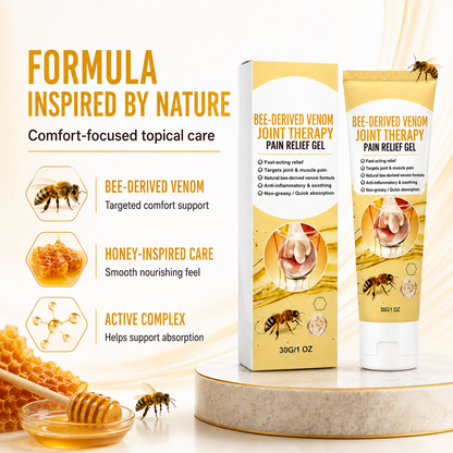 Bee-Derived Venom Joint Therapy Pain Relief Gel
