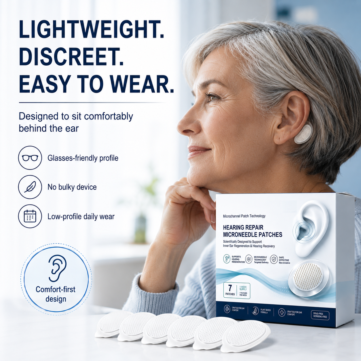 Alisanda® HEARING REPAIR MICRONEEDLE PATCHES