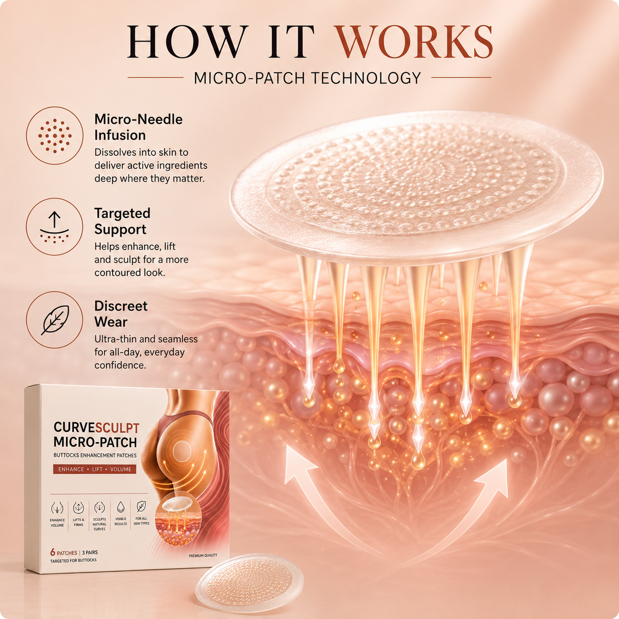 Alisanda® Micro-Patch Firm • Smooth • Sculpt Curves
