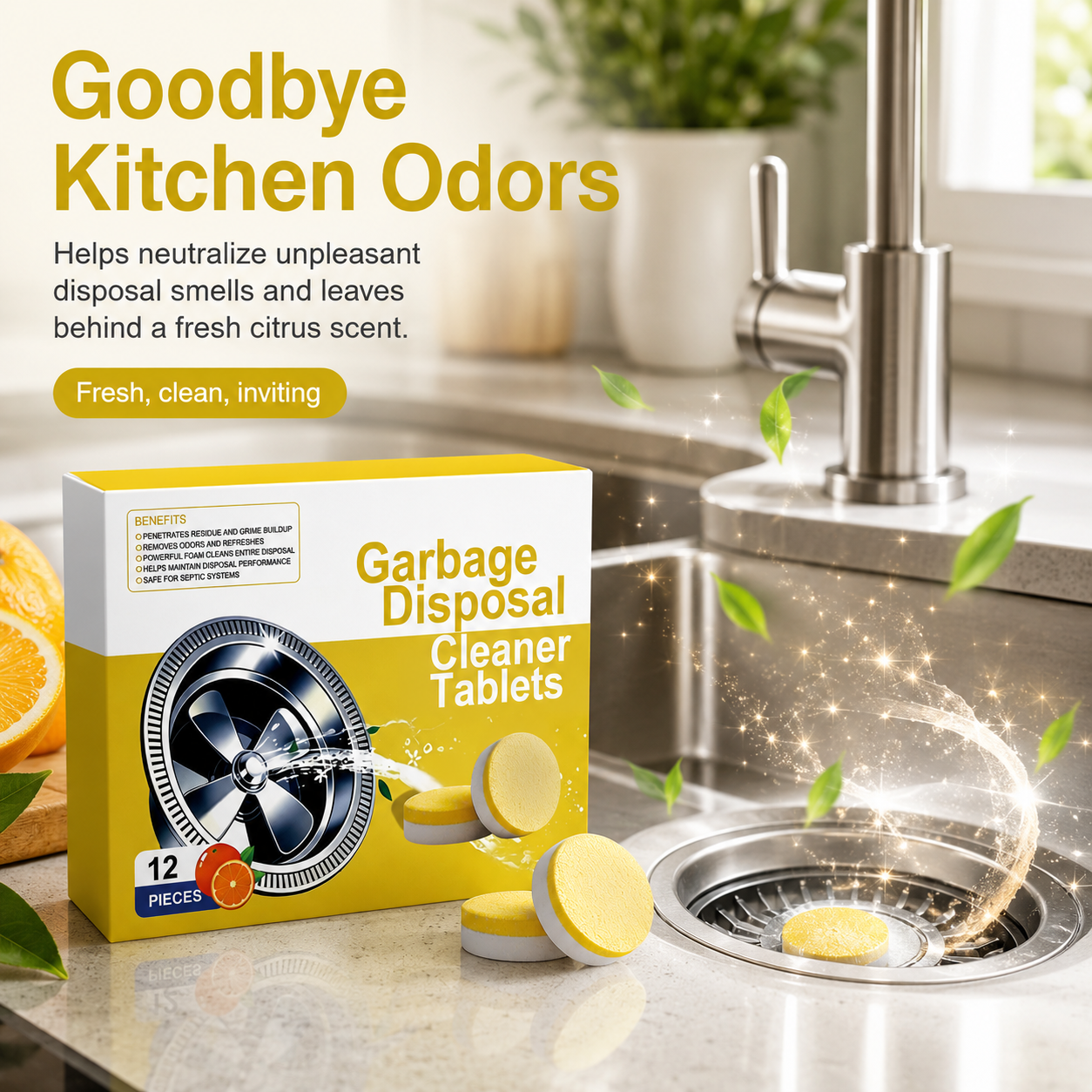 🏆Hot Sale⚡Deep Clean Disposal Tablets