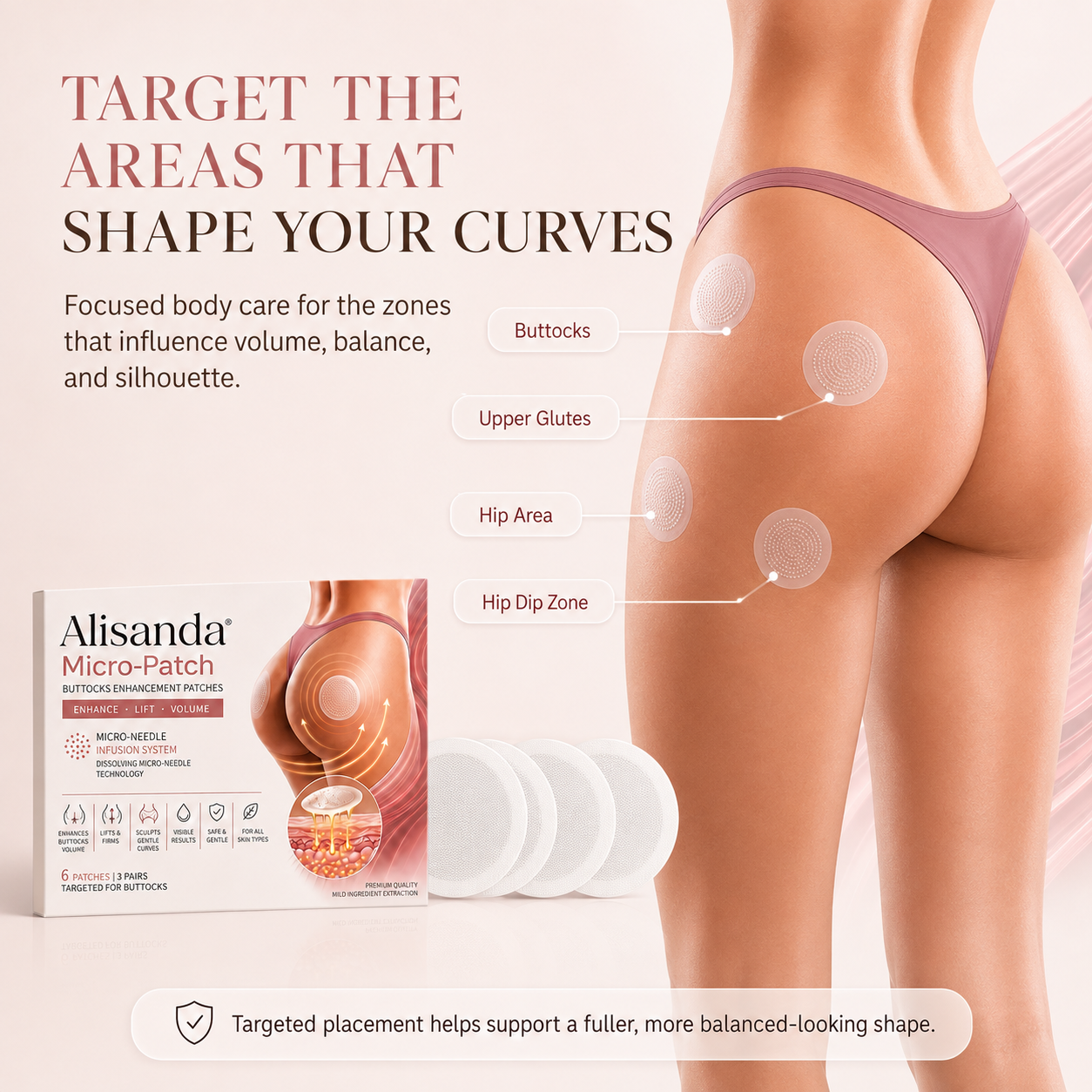 Alisanda® Micro-Patch Firm • Smooth • Sculpt Curves