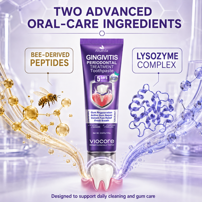 🦷Alisanda® VioCore Bee-Derived Venom Gingivitis & Periodontitis Treatment Toothpaste