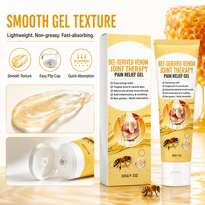 Bee-Derived Venom Joint Therapy Pain Relief Gel