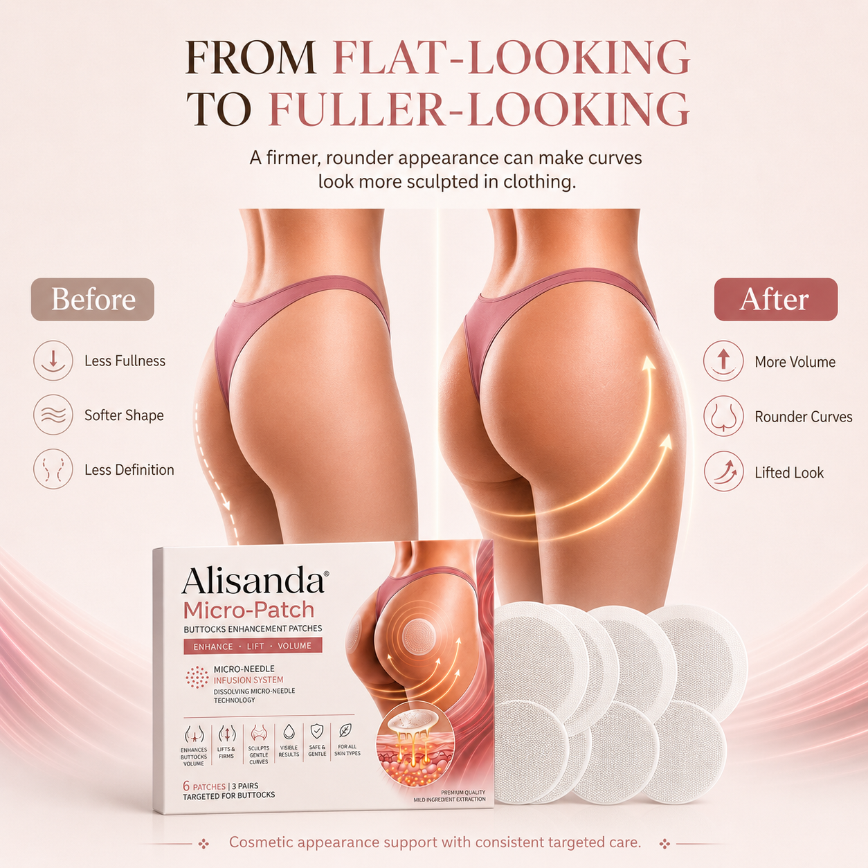 Alisanda® Micro-Patch Firm • Smooth • Sculpt Curves
