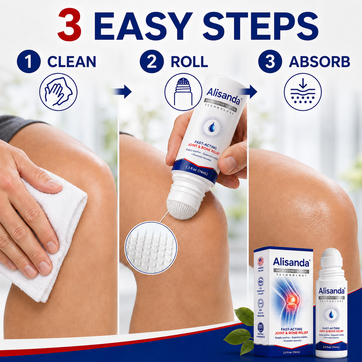 0.05mm Micro-Needle Bone & Joint Recovery Roller