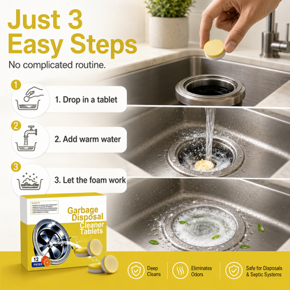 🏆Hot Sale⚡Deep Clean Disposal Tablets