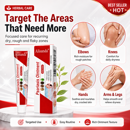Alisanda® Botanical Skin Relief Ointment for Dry, Itchy & Flaky Skin