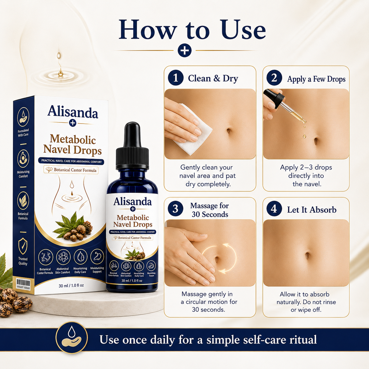 Alisanda® Metabolic Navel Drops
