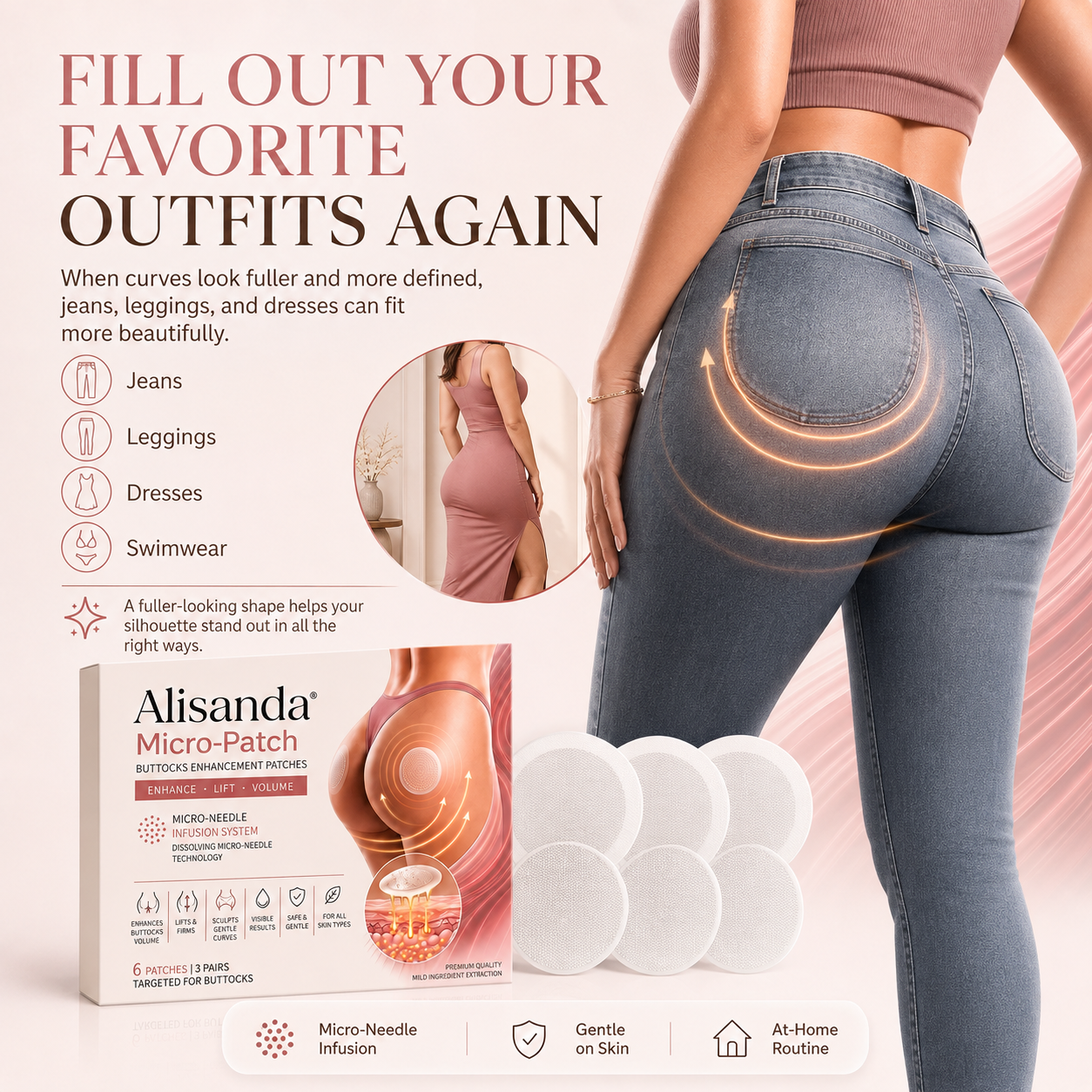 Alisanda® Micro-Patch Firm • Smooth • Sculpt Curves