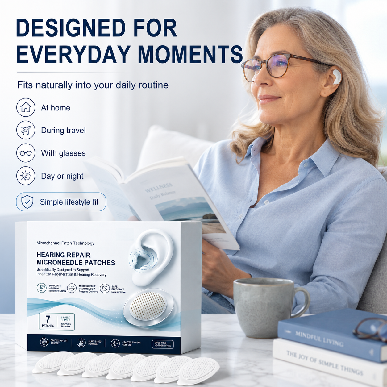 Alisanda® HEARING REPAIR MICRONEEDLE PATCHES