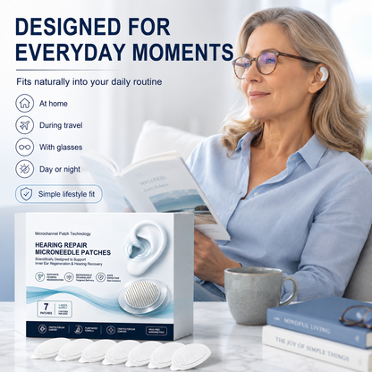 Alisanda® HEARING REPAIR MICRONEEDLE PATCHES