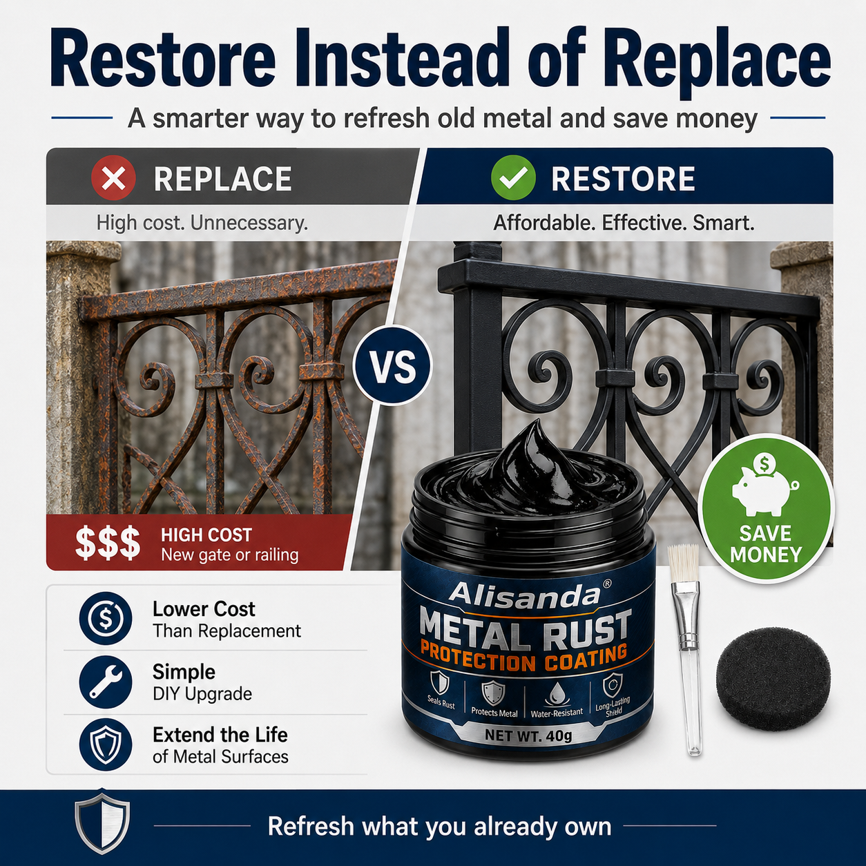Metal Rust Protection Paste
