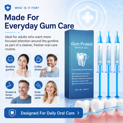 Teeth Whitening & Repair Gel 🦷