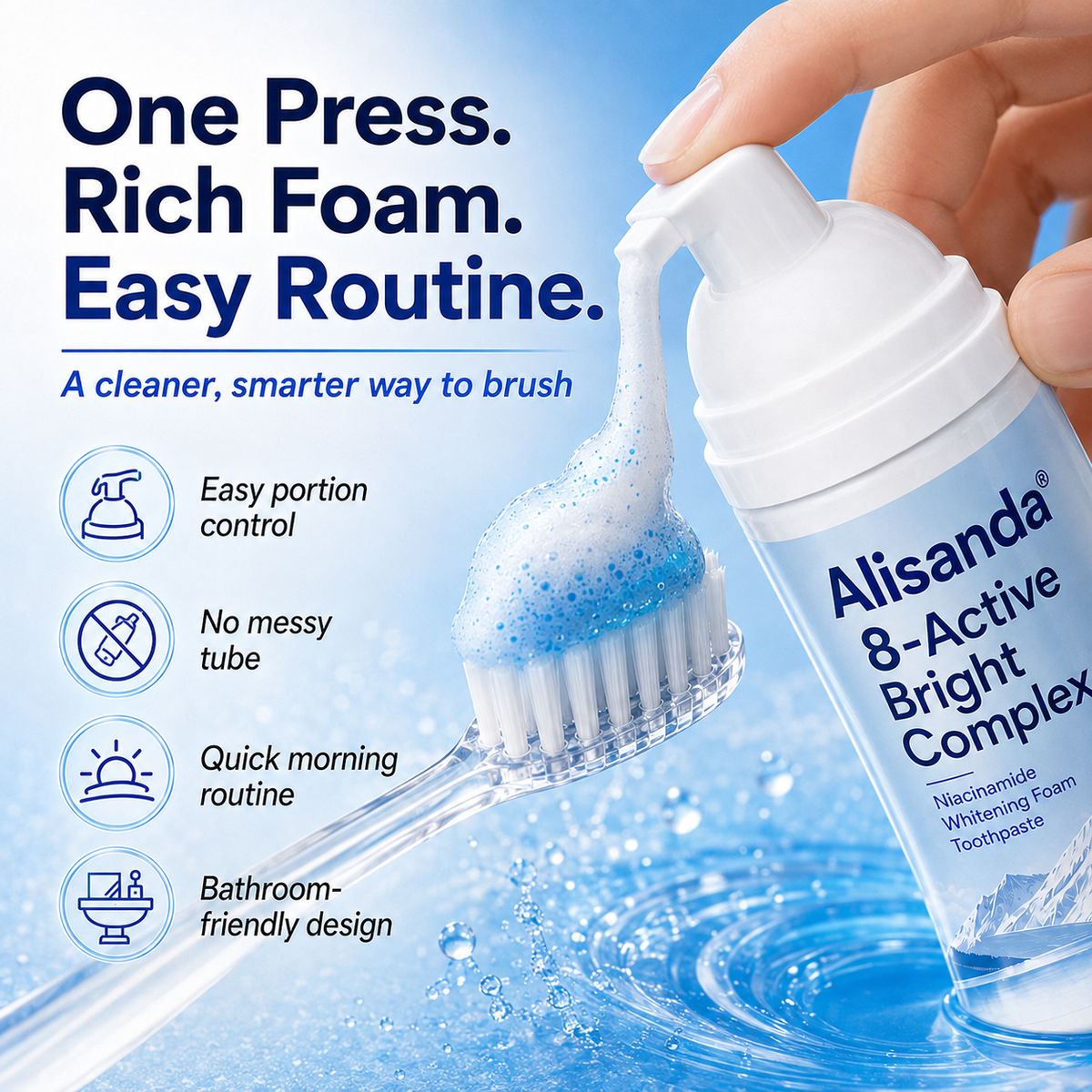 Alisanda® Foam Toothpaste