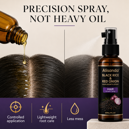 🔥Alisanda® Black Rice & Red Onion Hair Growth Spray