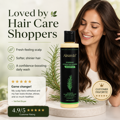 🔥LAST DAY 50% OFF🔥Alisanda® Organic Rosemary Hair Growth Shampoo