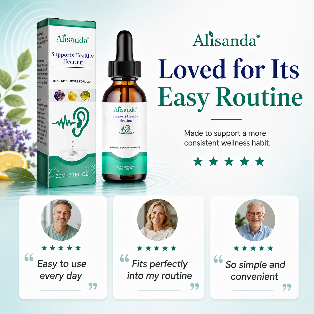 👂2026 Upgraded Tinnitus Ear Drops for Earwax Removal and Ear Comfort