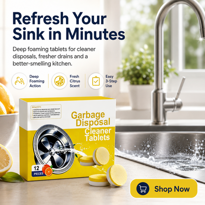 🏆Hot Sale⚡Deep Clean Disposal Tablets