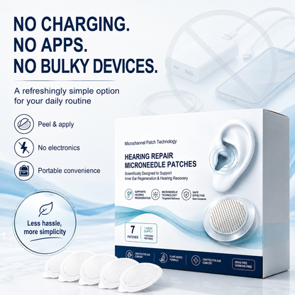 Alisanda® HEARING REPAIR MICRONEEDLE PATCHES