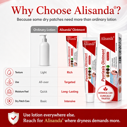 Alisanda® Botanical Skin Relief Ointment for Dry, Itchy & Flaky Skin