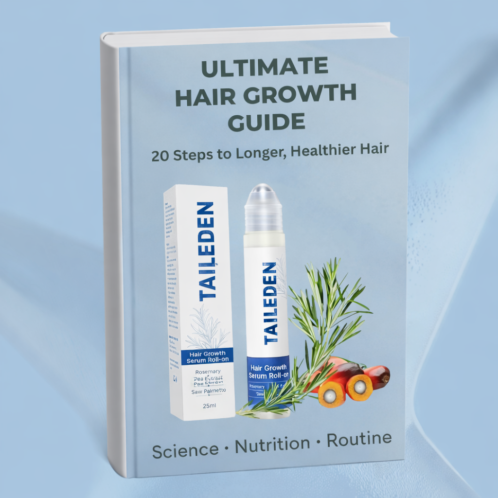 TAILEDEN Pro-Growth Roll-On Hair Growth Serum | Fuller Hair & Firmer Scalp